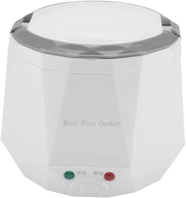 1.6L 24V Small Portable Multifunctional Electric Rice Cooker Steamer for Truck Car Outdoor (2)