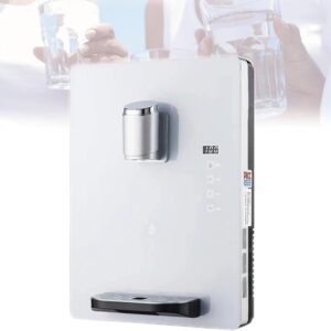 2200 W elektrischer Wasserspender zur Wandmontage, 30 l/h Smart-Touch-Warmwasserbereiter mit Kindersicherung, 3-Sekunden-Schnellheizung, kontinuierliche Wasserversorgung, für...