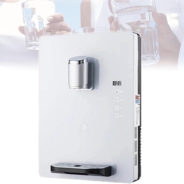 2200 W elektrischer Wasserspender zur Wandmontage, 30 l/h Smart-Touch-Warmwasserbereiter mit Kindersicherung, 3-Sekunden-Schnellheizung, kontinuierliche Wasserversorgung, für...