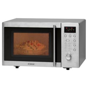 800 Watt Microwave with 1000 W Grill Stainless Steel
