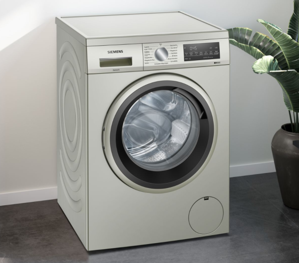 Siemens WU14UTS8 iQ500, washing machine, built-under - front loader, 9 kg, 1400 rpm, silver-inox - Image 3