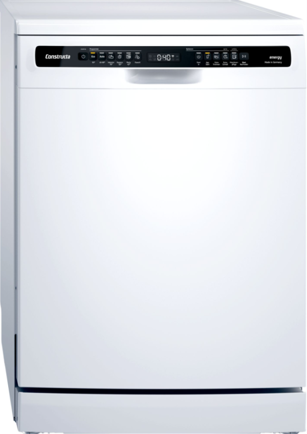 Constructa CG6SW00HBD Freestanding Dishwasher, 60 cm, White
