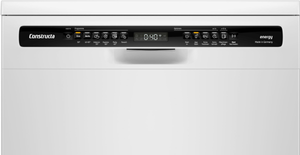 Constructa CG6SW00HBD Freestanding Dishwasher, 60 cm, White - Image 3