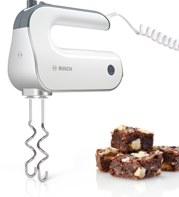 Bosch MFQ4840 Hand Mixer, Styline, 575 W, White, Silver Exclusive - Image 8