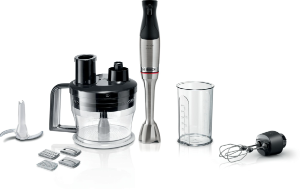 Bosch MSM6M874 Series 6, hand blender, ErgoMaster, 1200 W, stainless steel