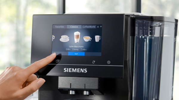 Siemens TQ717DF5 fully automatic coffee machine, EQ700 integral, Dark inox, TopTeam water tank, extra class - Image 3