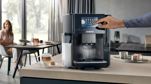 Siemens TQ717DF5 fully automatic coffee machine, EQ700 integral, Dark inox, TopTeam water tank, extra class - Image 5