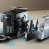 Siemens TQ717DF5 fully automatic coffee machine, EQ700 integral, Dark inox, TopTeam water tank, extra class - Image 7