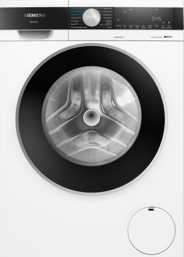 Siemens WN44G292 iQ500, washer-dryer, 9/6 kg, 1400 rpm, white - Image 6
