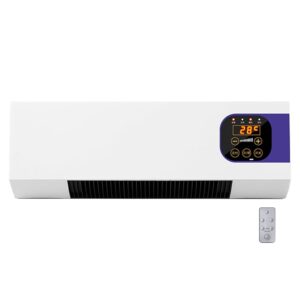ABS Room Air Conditioners Wall Air Cooler Remote Controlled Wall Air Cooler Air Conditioners for Bedroom, Living Room, Study Room Cooling Supplies, Household Appliances for...