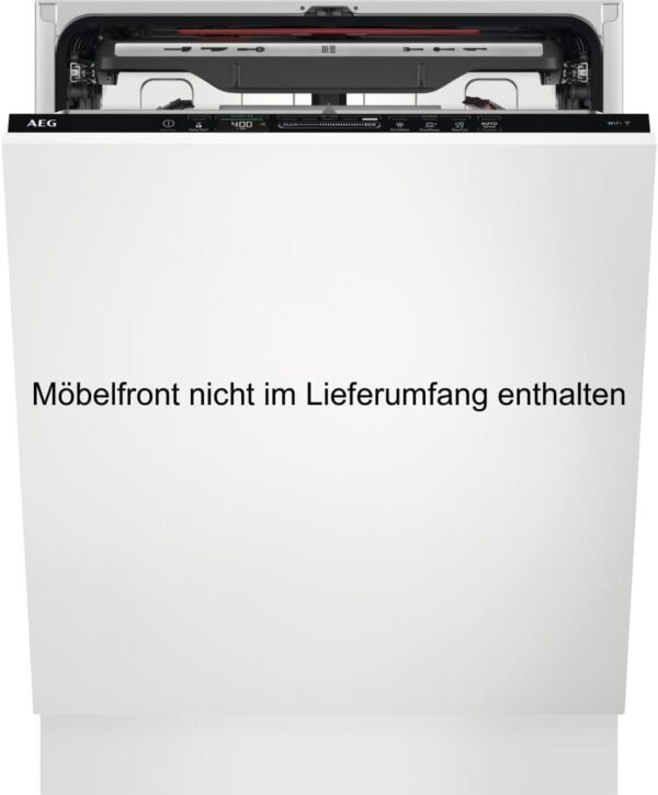 AEG Fully Integrated Dishwasher 60 cm, WiFi, Dishwasher Series 7000: with Glass Protection, Energy Class A-10%, Cutlery Drawer, Interior Lighting, TimeBeam, 40 dB, ComfortRails,...