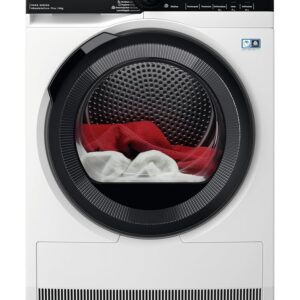 AEG Heat Pump Dryer 8 kg, Series 9000 AbsoluteCarePlus Down Drying, Test Winner of Stiftung Warentest, 3D Scan Residual Moisture Determination, A+++, Energy Saving, Drum...