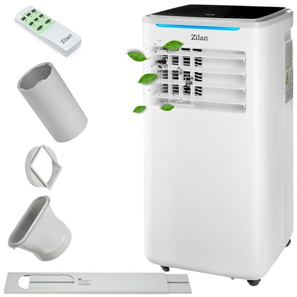 Air Conditioning 3-in-1 WiFi Mobile Window Seal with Exhaust Hose Remote Control 24h Timer 9000 BTU 3 Modes Air Cooler Air Conditioner Portable Air Conditioner Air Cooler Air...