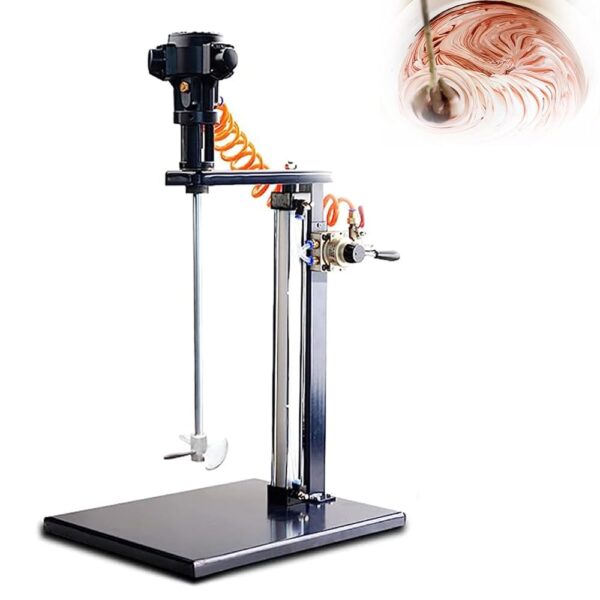 ALSUP Pneumatic Paint Mixer, 5 Gallon/20L Automatic Hub Paint Stirrer, Vertical Desktop Air Stirrer, Ink Mixer for Industrial Paint Mixing, Dye Mixing, Hydrosol Mixing