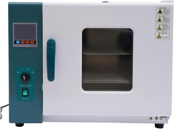 Amhuui Lab Forced Air Convection Drying Oven, 1000 W Industrial Digital Thermostatic Oven with Temperature Control for Laboratory/Industry, RT + 10-250 °C (up to 300 °C)