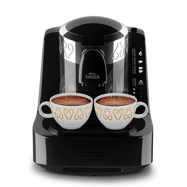 Arzum Okka Türkische Kaffeemaschine, Kompaktes, Überlaufschutz-Sensor, Leicht zu reinigen, Energieeffiziente Leistung, Perfekt für Liebhaber traditionellen Kaffees, 2...