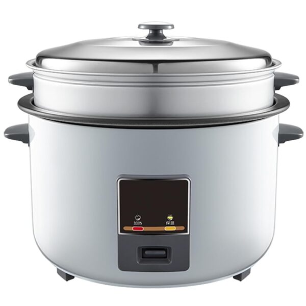 ASumPio Commercial Rice Cooker, High Capacity 10/12/19 L with Non-Stick Coating Pot and One-Touch Operation, for Hotel Restaurants, Canteens and Construction Sites, One Colour...