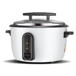 ASumPio Large Commercial Rice Cooker and Food Warmer, Non-Stick Inner Pot, Automatic Warming Mode, One-Touch Operation, with Measuring Cup and Rice Spoon, Rice, One Colour...