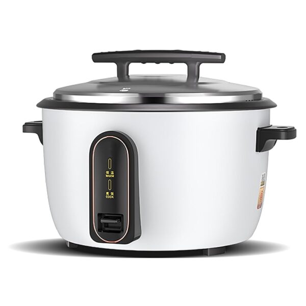 ASumPio Large Commercial Rice Cooker and Food Warmer, Non-Stick Inner Pot, Automatic Warming Mode, One-Touch Operation, with Measuring Cup and Rice Spoon, Rice, One Colour...