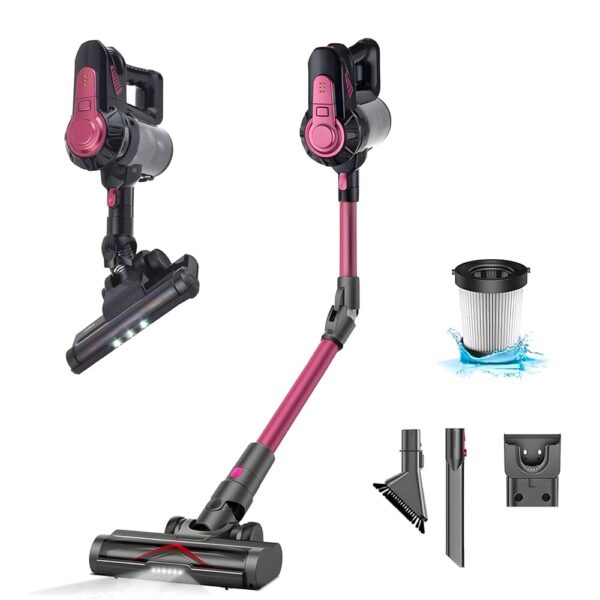 Avilia 8056819056440 Rechargeable Vacuum Cleaner 10,000 Pa, Black