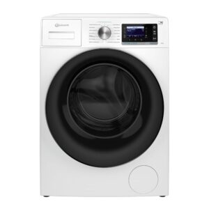 Bauknecht B6R 88 Silence DE Washing Machine, 8 kg, Front Loader, Supreme Silence, Energy Efficiency A-20%, 1400 rpm, ZEN Motor, Particularly Quiet Washing Machine, Steam 3.0-3,...