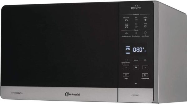 Bauknecht Chef Plus MW 49 SL 5-in-1 multifunctional microwave / 800 W / 25 L cooking chamber / hot air 1700 W / quartz grill 900 W / DualCrisp and CrispFry / steam cooking /...