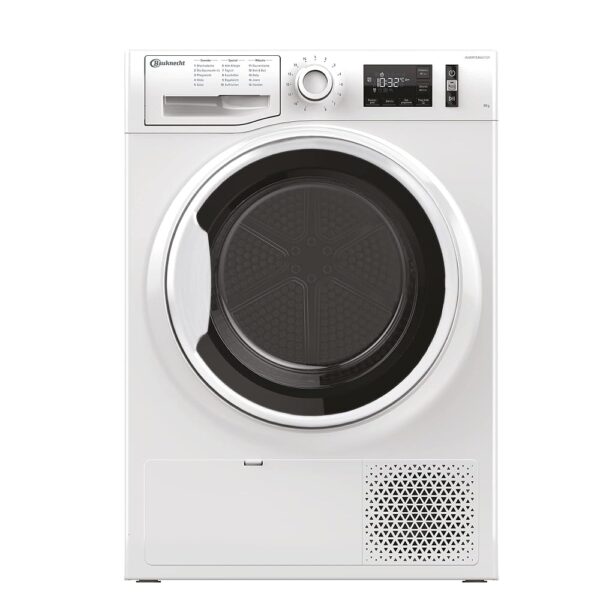Bauknecht TKL M11 83 Heat Pump Dryer / 8 kg / ActiveCare Technology / EasyCleaning Filter / Easy Iron Program / Anti-Allergy Program / Wool Program / Wrinkle Protection / Delay...