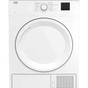 Beko DC 7130 N Condenser Dryer, 7 kg, B Energy Rating, Electronic Moisture Measurement, Automatic Anti-Creasing Function, Reversing Drum Motions, 15 Programmes