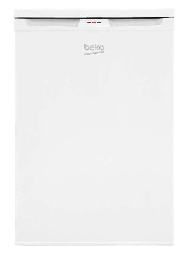 Beko FSE1074N B100 Tabletop Freezer, 95 L Freezer, Standing Freezer, MinFrost Minimal Ice, 37 dB, White