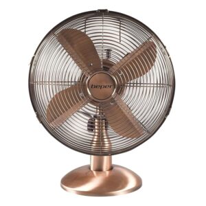 Beper A Retro Style Table Fan with a Metallic Frame