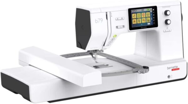 Bernette B79 Computer Sewing and Embroidery Machine with 2 Embroidery Software Modules for Optimal Sewing and Embroidery Results and High Sewing Comfort