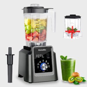 BioloMix High Performance Mixer 2200 W, Self-Cleaning Function, Stand Mixer with 2L Container without BPA Smoothie Maker (T5600)