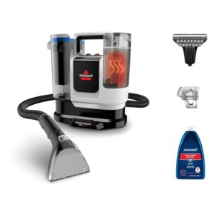 BISSELL SpotClean ProHeat Advanced Carpet Cleaner and Upholstery Cleaner Device, Wet Vacuum Cleaner and Washing Vacuum Cleaner, 1125 W Motor, Compact Multi-Surface Cleaning,...