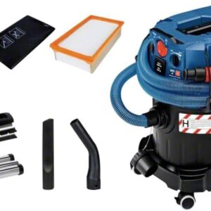 Bosch Professional Wet / Dry Vacuum Cleaner GAS 35 H AFC (Power 230 V, 1,200 Watt, 35 L Container, Includes Hose)