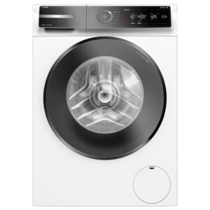 Bosch WGB244AW0, Series 8, Smart Washing Machine 9 kg, 1400 rpm, Made in Germany, i-DOS with Detergent Scan, Anti Microplastic Program, Automatic Stain, Less Ironing with Iron...