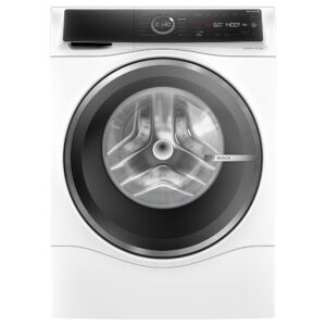 Bosch WNC244070 Series 8 Washer Dryer 9 kg & 6 kg Wash and Dry 1400 rpm, Automatic Stain Control, Iron Assist, SpeedPerfect, HygieneCare, Home Connect, AquaStop, White