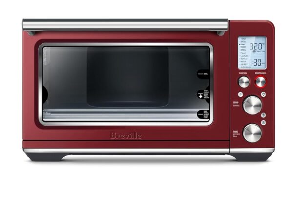 Breville the Smart Oven® BOV860RVC Air Fryer, Convection Hob, Air Fryer Toaster, Red Velvet Cake