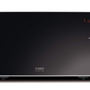 Caso SMG20 Design Microwave (3324), 800 Watt Microwave, 1000 Watt Grill, Brushed Stainless Steel Front, Intuitive Operation