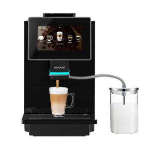 Cecotec Táctil Cremmaet Touch OCS Super Automatic Coffee Machine, 1500 W, 19 Bar, TFT Screen, Thermoblock System, Automatic Cleaning, 400 g Bean Container, 2 L Water Container,...