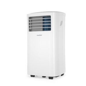 Comfee MPPH-09CRN7 Mobile Air Conditioner, 9,000 BTU, 2.6 kW, Cooling, Ventilating & Dehumidifying, Room Size up to 88 m³ (33 m²), with Exhaust Hose