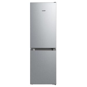 Comfee RCB169DS2(E) Combination Fridge-Freezer, 150 cm Height, Low Frost, Adjustable Temperature, LED Light, 195 kWh per Year, Capacity 115 L, 59 L Freezer, Silver