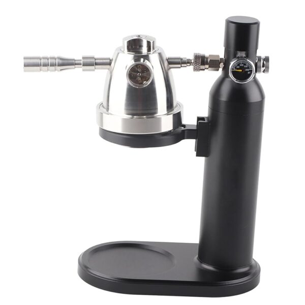 Compact Coffee Machine, Stainless Steel, Air Pump Pressure Extraction Camping