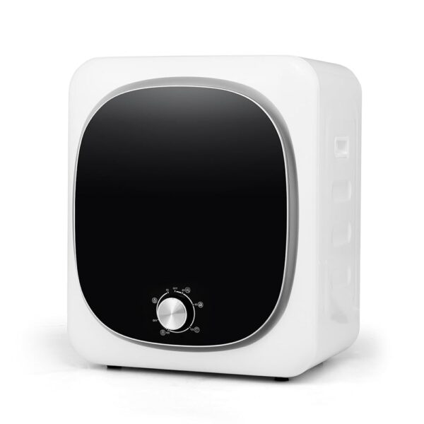 COSTWAY Mini Tumble Dryer 5 kg, 5 Programmes, up to 69 °C, Exhaust Dryer with Overheating Protection and Multiple Filtration, Dryer for Motorhomes, Dormitories and Home, 800 W