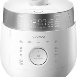 CUCKOO Rice Cooker 1.08 L CRP-LHTR0609F Induction Pressure, White, 6 Cups