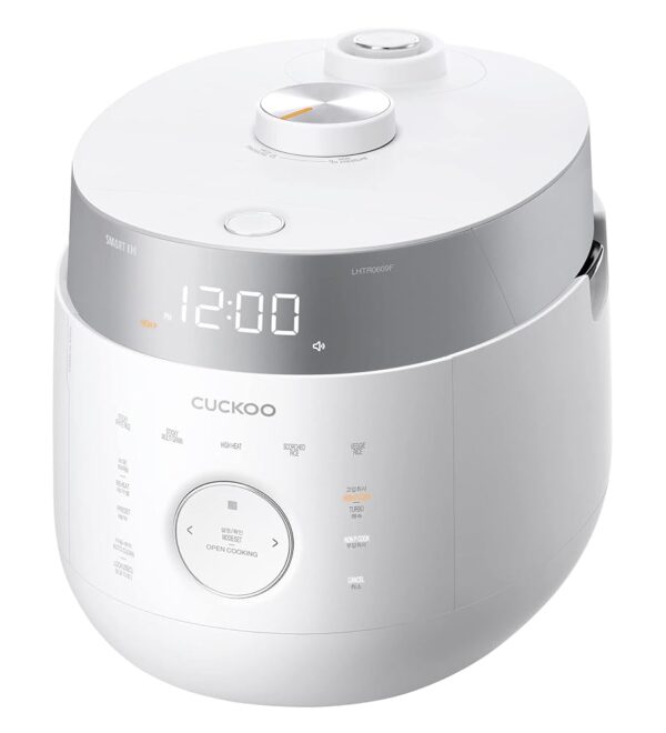 CUCKOO Rice Cooker & Steamer with 16 Programmes, Induction, No Pressure Mode, Open Cooking Function, Timer, Non-Stick Stainless Steel Inner Pot (up to 10 People), Keep Warm &...