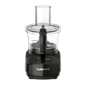 Cuisinart 7-Cup Food Processor - Sleek and Modern Design with Two Easy Controls and Universal Blade for Chopping, Mixing and Doughing, Black
