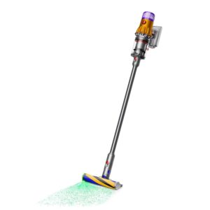 Dyson V12 Detect Slim Origin 447625-91 Cordless Vacuum Cleaner, Yellow/Iron, L
