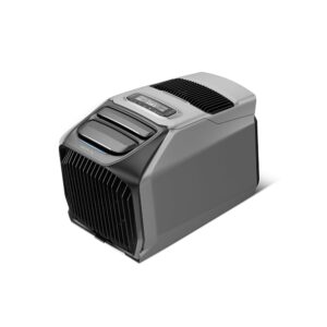 ECOFLOW WAVE 3 Tragbare Klimaanlage, 1800 W/6100 BTU Kühlen, 2000 W/6800 BTU Heizen, 1000 W Schnellladen (75 Min.), 8 Std. Kabellos, App-Steuerung, Mobile Klimaanlage für...