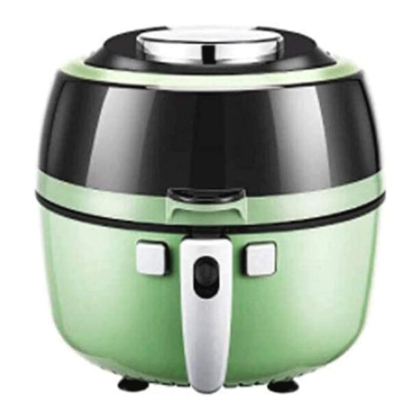 Electric Air Fryer Non-Stick No Smoke Frying Machine Automatic Intelligent Large Capacity Retro Green New Interesting