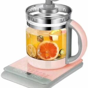 Electric Glass Kettle Handle for Cooking Pink Adjustable Temperature Kettle Tea Smart Vintage (Color : A, Size